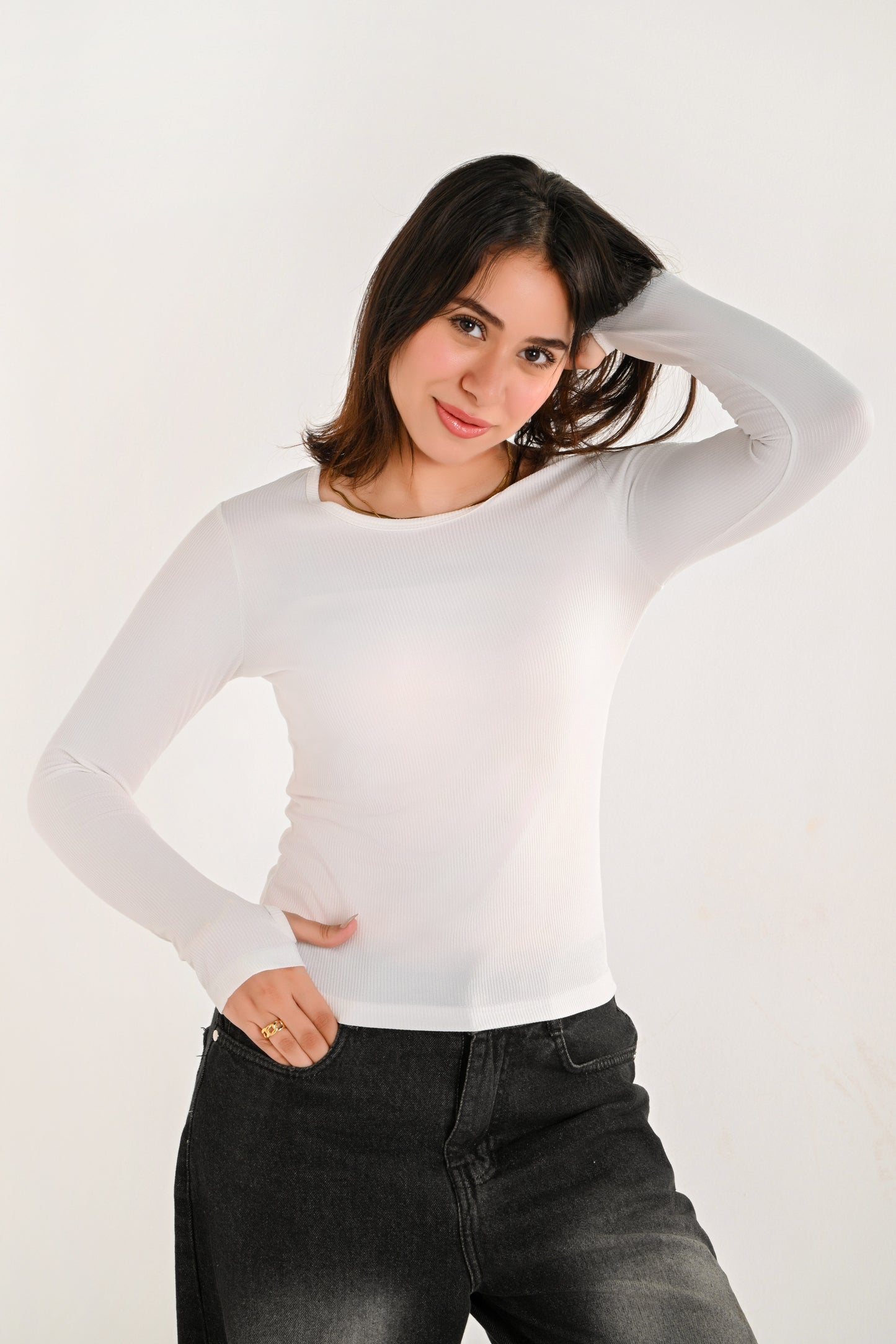 Fitted Long Sleeve Top
