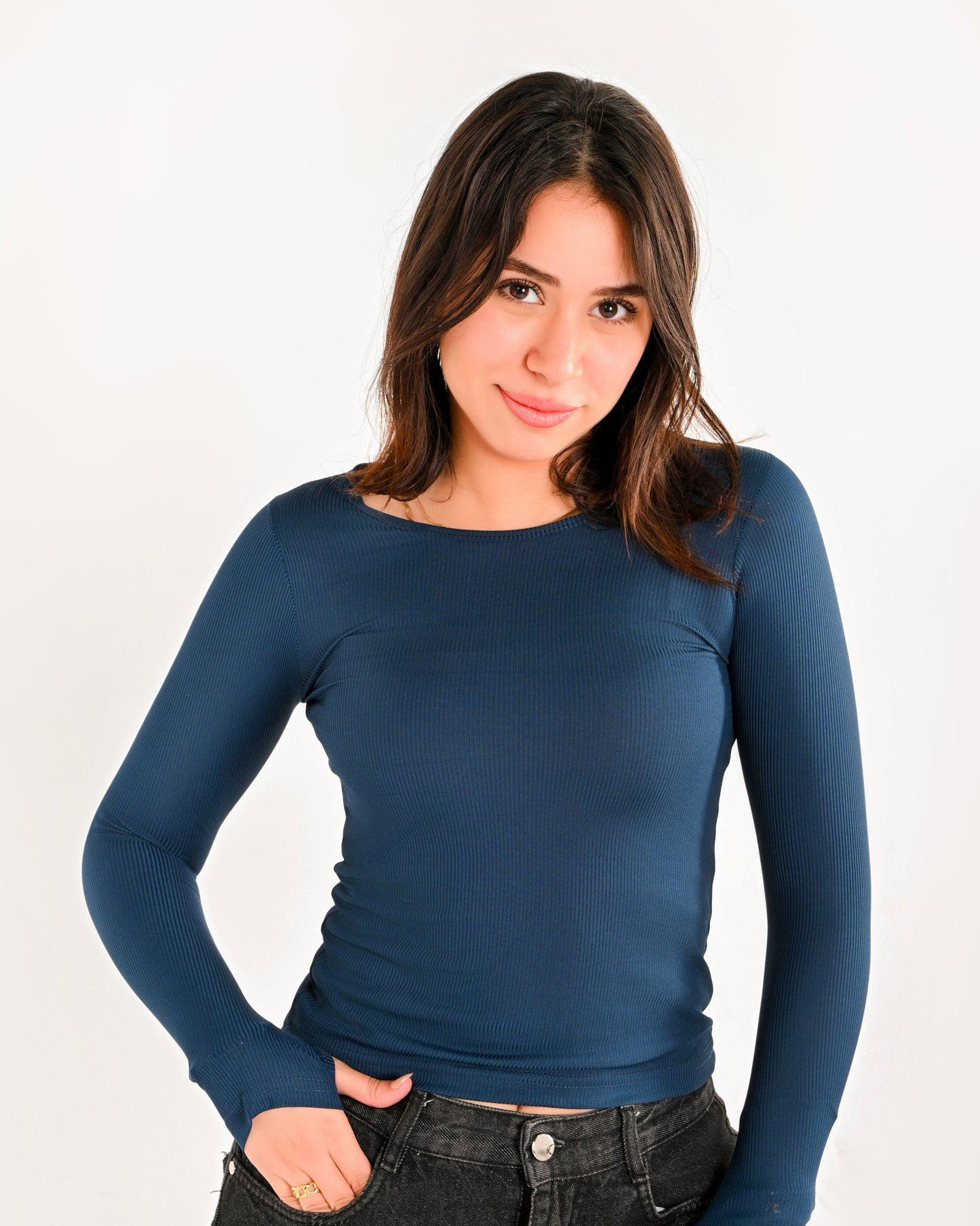 Fitted Long Sleeve Top